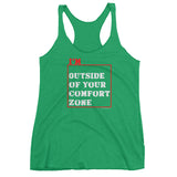 I'm Outside of Your Comfort Zone Non Conformist Women's Tank Top + House Of HaHa Best Cool Funniest Funny Gifts
