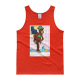 Werewolf Shaving in the Shower Men's Tank Top + House Of HaHa Best Cool Funniest Funny Gifts