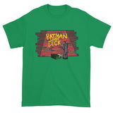 Batman Loves Dick The Butler Did It Graffiti Tag Art Men's Short Sleeve T-shirt + House Of HaHa Best Cool Funniest Funny Gifts