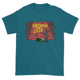Batman Loves Dick The Butler Did It Graffiti Tag Art Men's Short Sleeve T-shirt + House Of HaHa Best Cool Funniest Funny Gifts