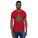 Funny Christmas Tree Unisex T-Shirt + House Of HaHa Best Cool Funniest Funny Gifts