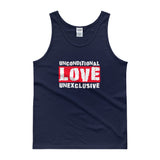 Unconditional Love Unexclusive Family Unity Peace Tank Top + House Of HaHa Best Cool Funniest Funny Gifts