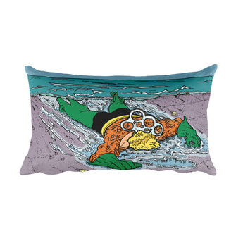 Aquaman body pillow top