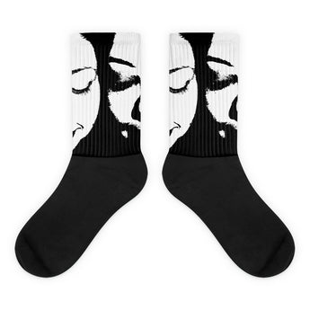 Black foot socks + House Of HaHa Best Cool Funniest Funny Gifts