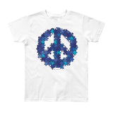 Puzzle Peace Sign Autism Spectrum Asperger Awareness Youth Short Sleeve T-Shirt - Made in USA + House Of HaHa Best Cool Funniest Funny Gifts