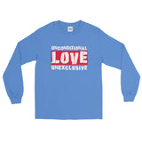 Unconditional Love Unexclusive Family Unity Peace Long Sleeve Men's T-Shirt + House Of HaHa Best Cool Funniest Funny Gifts