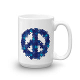 Puzzle Peace Sign Autism Spectrum Asperger Awareness Mug + House Of HaHa Best Cool Funniest Funny Gifts