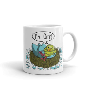 I'm Out! Mug + House Of HaHa Best Cool Funniest Funny Gifts