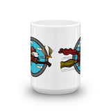 Wizard Flying Ace Ceramic Coffee Mug + House Of HaHa Best Cool Funniest Funny Gifts