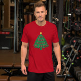 Funny Christmas Tree Unisex T-Shirt + House Of HaHa Best Cool Funniest Funny Gifts