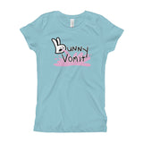 Bunny Vomit Log Girl's Princess T-Shirt - House Of HaHa