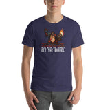 Mess with the Monkey Get the Barrel Mario Donkey Kong Short-Sleeve Unisex T-Shirt + House Of HaHa Best Cool Funniest Funny Gifts