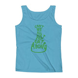 Can't We All Just Get a Bong Ladies' Cannabis Tank Top + House Of HaHa Best Cool Funniest Funny Gifts