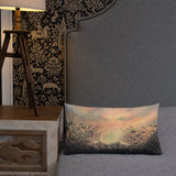 Sunset Silhouette Premium Decorative Throw Pillow + House Of HaHa Best Cool Funniest Funny Gifts