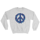 Puzzle Peace Sign Autism Spectrum Asperger Awareness Sweatshirt + House Of HaHa Best Cool Funniest Funny Gifts