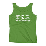 Same Ship Different Day Star Trek Enterprise Parody Fan Homage Ladies' Tank Top + House Of HaHa Best Cool Funniest Funny Gifts