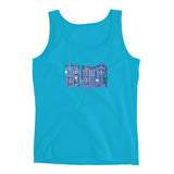 My Three Loves San Francisco Ladies' Tank Top by Nathalie Fabri + House Of HaHa Best Cool Funniest Funny Gifts