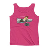 April in New York TMNT Are You a Ninja? Sewer Turtle Ladies' Tank Top + House Of HaHa Best Cool Funniest Funny Gifts