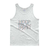 Keep Tryin' Triathlon Training Motivational Perseverance Men's Tank Top + House Of HaHa Best Cool Funniest Funny Gifts