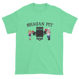 Shagan Pit Logo Short Sleeve T-Shirt + House Of HaHa Best Cool Funniest Funny Gifts