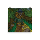Walkers Of Oz: Zombie Wizard of Oz Cornfield Parody Photo Paper Poster + House Of HaHa Best Cool Funniest Funny Gifts