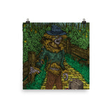 Walkers Of Oz: Zombie Wizard of Oz Cornfield Parody Photo Paper Poster + House Of HaHa Best Cool Funniest Funny Gifts