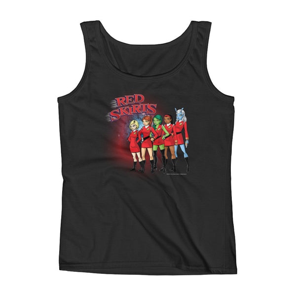 Red Skirts Security Team Ladies' Tank Top - House Of HaHa