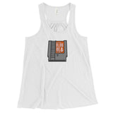 Super Blow Me Nintendo Cartridge Advice Parody Women's Flowy Racerback Tank + House Of HaHa Best Cool Funniest Funny Gifts