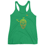 Butterfly Skull Women's Tank Top - House Of HaHa