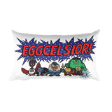 Eggcelsior! Marvel's Avengers Stan Lee Parody Portrait Excelsior Rectangular Pillow + House Of HaHa Best Cool Funniest Funny Gifts