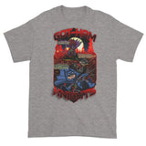 GOT-HAM Knights Batman Gotham Pig Parody Mash-Up Mens Short Sleeve T-Shirt by Aaron Gardy + House Of HaHa Best Cool Funniest Funny Gifts