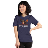 Mess with the Monkey Get the Barrel Mario Donkey Kong Short-Sleeve Unisex T-Shirt + House Of HaHa Best Cool Funniest Funny Gifts