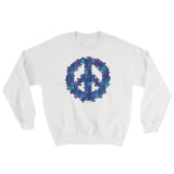 Puzzle Peace Sign Autism Spectrum Asperger Awareness Sweatshirt + House Of HaHa Best Cool Funniest Funny Gifts