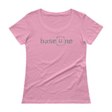 BaseLine Lithium Bipolar Awareness Ladies' Scoopneck T-Shirt + House Of HaHa Best Cool Funniest Funny Gifts