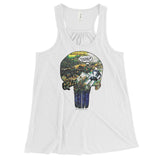 I'd Rather Be Punishing Women's Flowy Racerback Punisher Fishing Tank Top + House Of HaHa Best Cool Funniest Funny Gifts