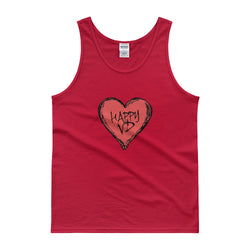 Happy VD Valentines Day Heart STD Holiday Humor Tank top + House Of HaHa Best Cool Funniest Funny Gifts