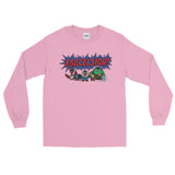 Eggcelsior! Marvel's Avengers Stan Lee Parody Portrait Excelsior Men's Long Sleeve T-Shirt + House Of HaHa Best Cool Funniest Funny Gifts