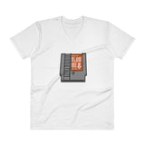 Super Blow Me Nintendo Cartridge Parody Men's V-Neck T-Shirt + House Of HaHa Best Cool Funniest Funny Gifts