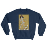Mummy Pin-Up Men's Sweatshirt + House Of HaHa Best Cool Funniest Funny Gifts