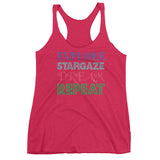 Explore Stargaze Dream Repeat Women's Tank Top + House Of HaHa Best Cool Funniest Funny Gifts