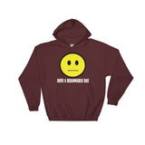 Have A Reasonable Day Men's Heavy Hooded  Hoodie Sweatshirt - House Of HaHa