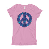 Puzzle Peace Sign Autism Spectrum Asperger Awareness Girl's Princess T-Shirt + House Of HaHa Best Cool Funniest Funny Gifts