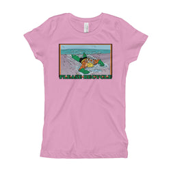Please Recycle Girl's Princess Aquaman Parody Kids T-Shirt - House Of HaHa