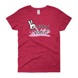 Bunny Vomit Logo Women's Short Sleeve T-Shirt - House Of HaHa