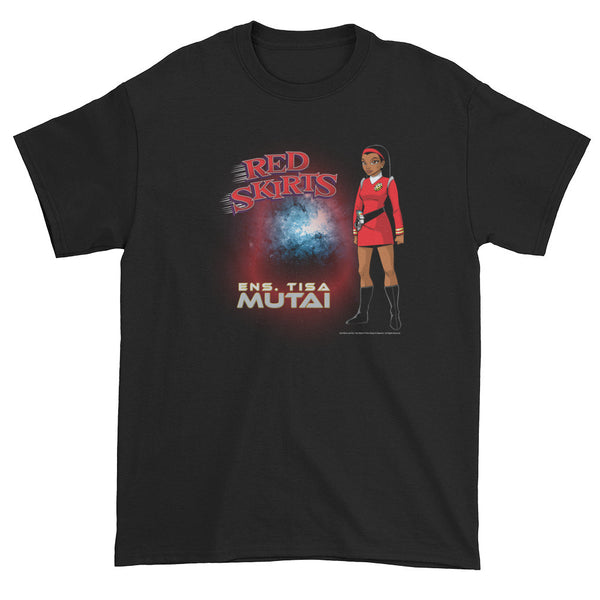 Red Skirts: Ensign Mutai  Men's Short Sleeve T-Shirt + House Of HaHa Best Cool Funniest Funny Gifts