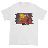 Batman Loves Dick The Butler Did It Graffiti Tag Art Men's Short Sleeve T-shirt + House Of HaHa Best Cool Funniest Funny Gifts