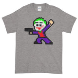 Joker Perler Art Short-Sleeve Men's T-Shirt by Silva Linings + House Of HaHa Best Cool Funniest Funny Gifts