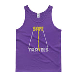 Safe Travels Vacation Road Trip Highway Driving Tank Top + House Of HaHa Best Cool Funniest Funny Gifts