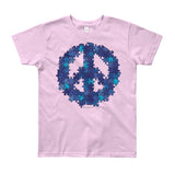 Puzzle Peace Sign Autism Spectrum Asperger Awareness Youth Short Sleeve T-Shirt - Made in USA + House Of HaHa Best Cool Funniest Funny Gifts