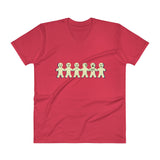 I'm with Stupid V-Neck T-Shirt + House Of HaHa Best Cool Funniest Funny Gifts